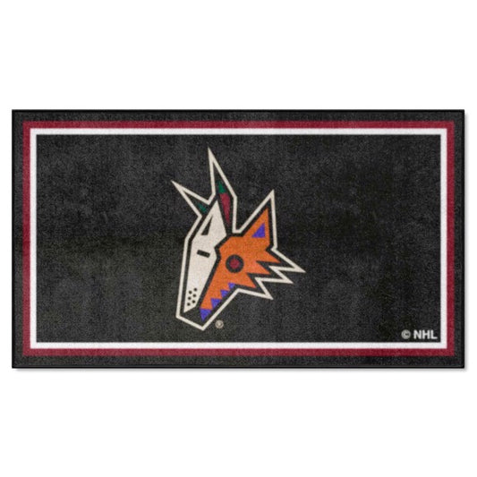 Arizona Coyotes 3ft. x 5ft. Plush Area Rug - by Fanmats