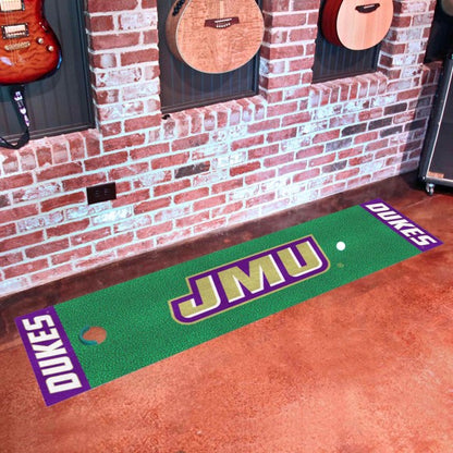 James Madison {JMU} Dukes Green Putting Mat by Fanmats