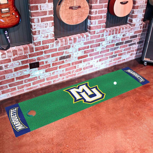 Marquette Golden Eagles Green Putting Mat by Fanmats