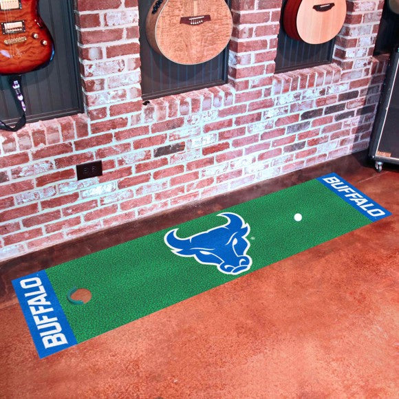 Buffalo Bulls Green Putting Mat by Fanmats