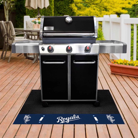 Kansas City Royals Vinyl Grill Mat by Fanmats