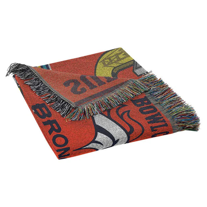 Denver Broncos Commemorative Series 3x Champs Tapestry by The Northwest