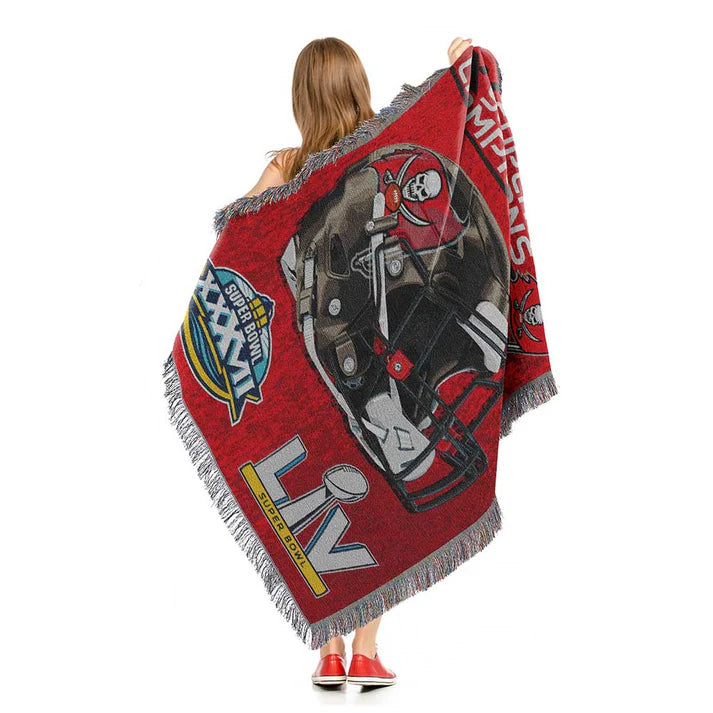 Tampa Bay Buccaneers Commemorative Series 2x Champs Tapestry by The Northwest