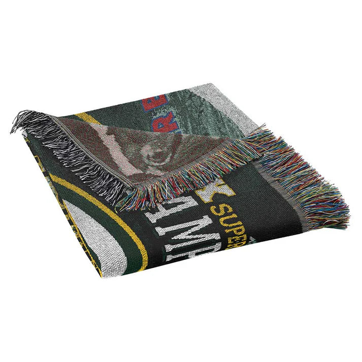 Green Bay Packers Commemorative Series 4x Champs Tapestry by The Northwest