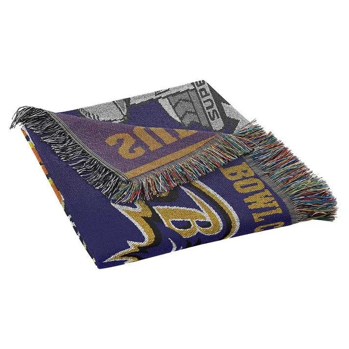 Baltimore Ravens Commemorative Series 2x Champs Tapestry by The Northwest