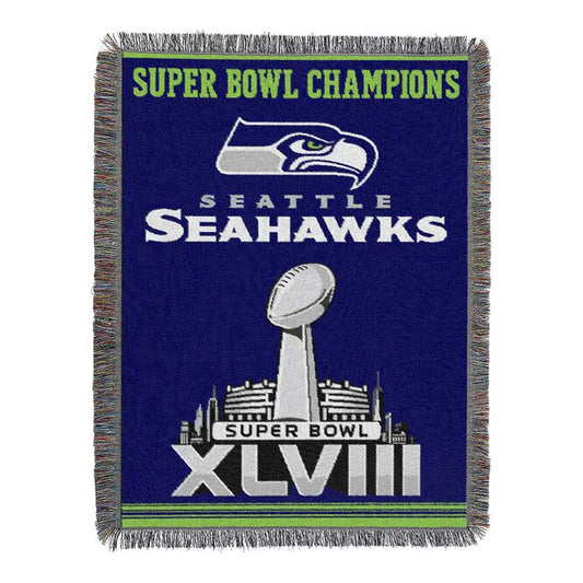 Seattle Seahawks Commemorative Series 1x Champs Tapestry by The Northwest