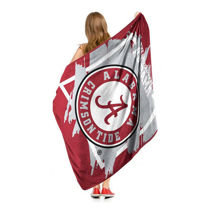 Alabama Crimson Tide 46" x 60" Dimensional Micro Raschel Throw Blanket by Northwest Group