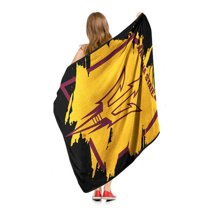 Arizona State Sun Devils 46" x 60" Dimensional Micro Raschel Throw Blanket by Northwest Group