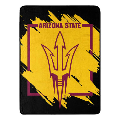 Arizona State Sun Devils 46" x 60" Dimensional Micro Raschel Throw Blanket by Northwest Group