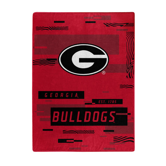 Georgia Bulldogs 60" x 80" Raschel Digitize Design Blanket by Northwest