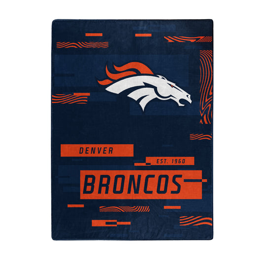 Denver Broncos 60" x 80" Raschel Digitize Design Blanket by Northwest
