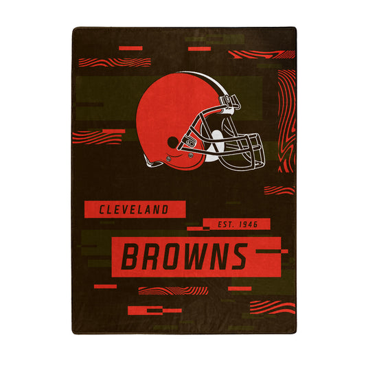 Cleveland Browns 60" x 80" Raschel Digitize Design Blanket by Northwest