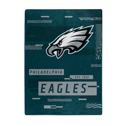 Philadelphia Eagles 60" x 80" Raschel Digitize Design Blanket by Northwest