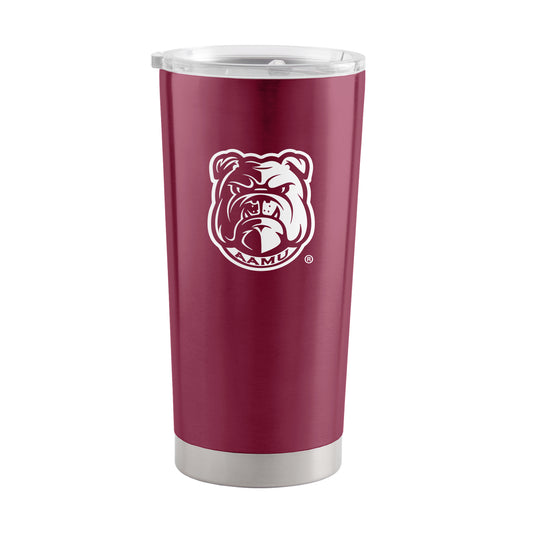 Alabama A&M Bulldogs 20oz stainless steel Gameday Travel Tumbler NCAA by Logo Brands