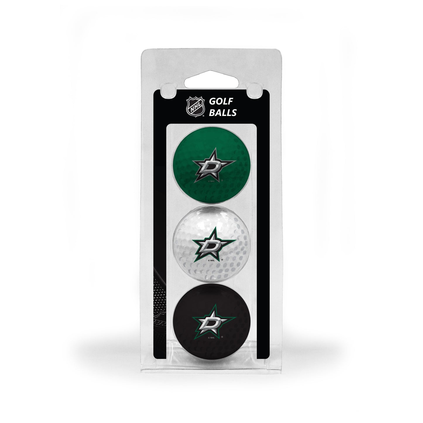 Dallas Stars Team Colored Golf Balls 3 Pack by Team Golf