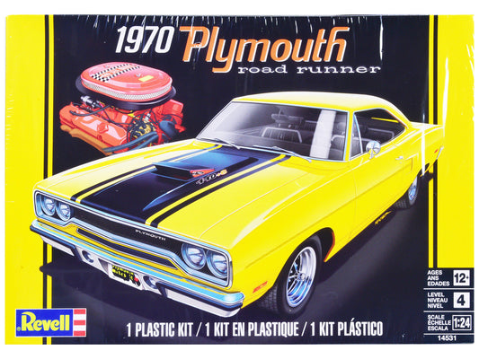 1970 Plymouth Road Runner 1/24 Scale Level 4 Model Kit by Revell