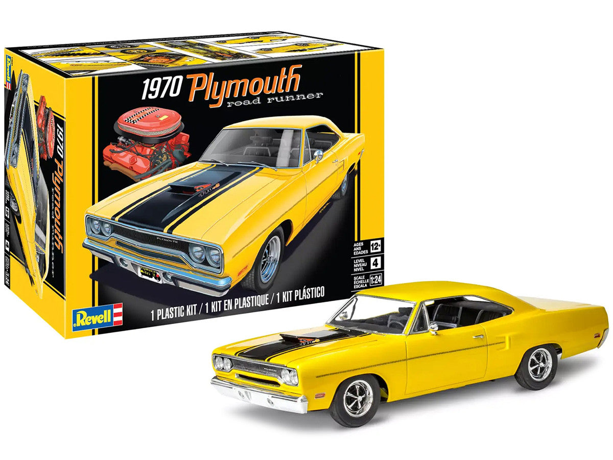 1970 Plymouth Road Runner 1/24 Scale Level 4 Model Kit by Revell