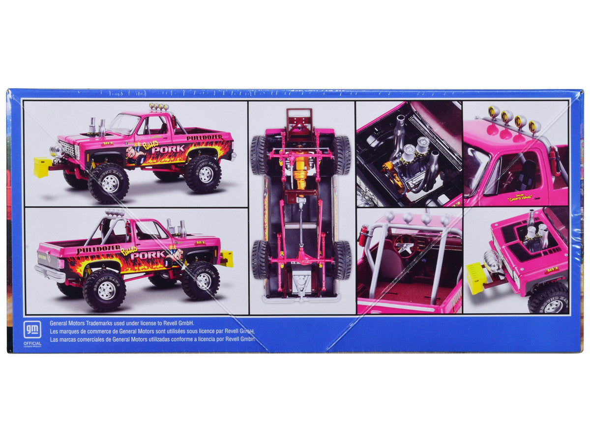 1978 Chevrolet Blazer Pickup Truck "Pulled Pork Pulldozer" 1/24 Scale Skill Level 4 Model Kit