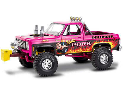 1978 Chevrolet Blazer Pickup Truck "Pulled Pork Pulldozer" 1/24 Scale Skill Level 4 Model Kit