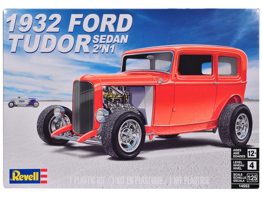 1932 Ford Tudor Sedan 2-in-1 Kit 1/25 Scale Skill Level 4 Model Kit by Revell