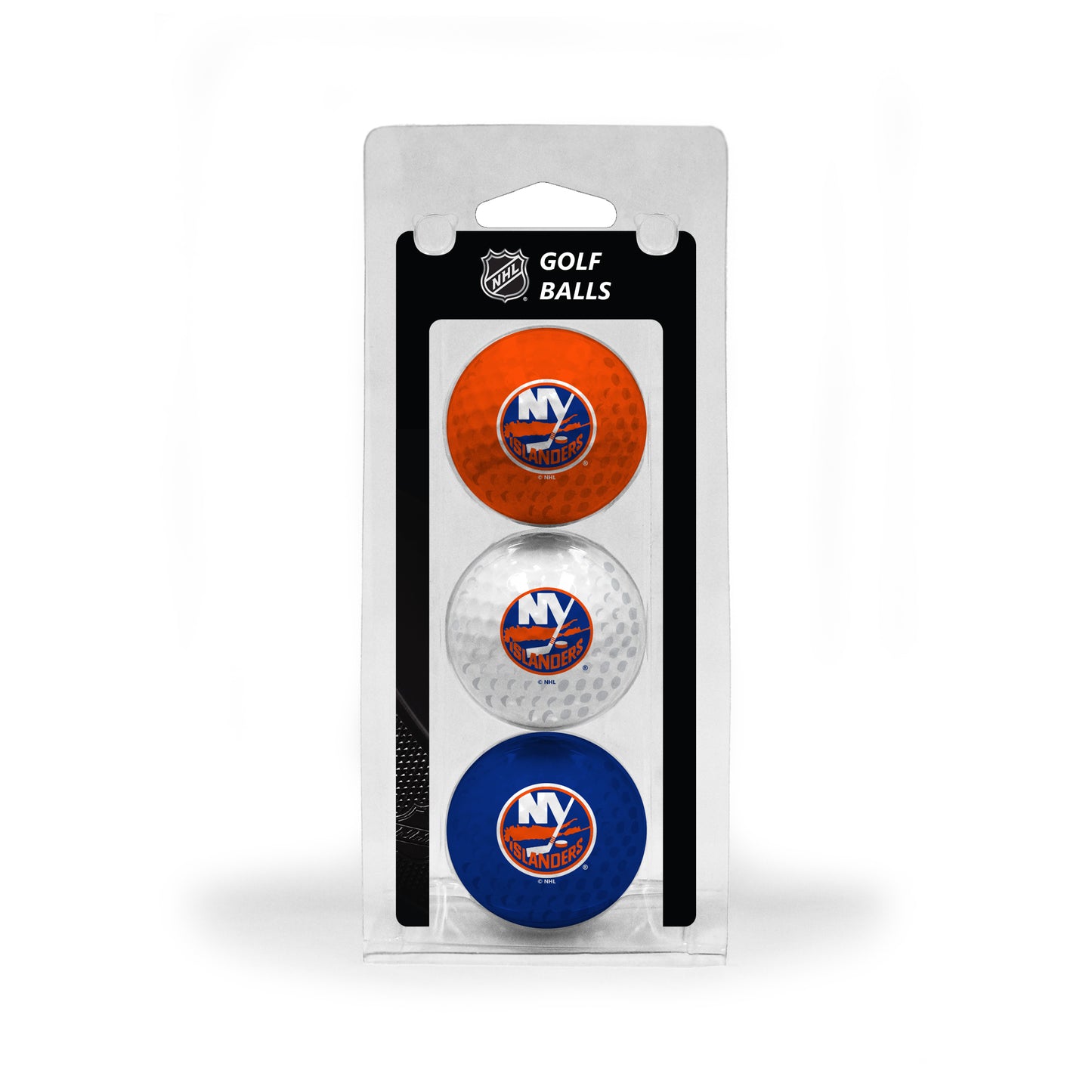 New York Islanders Team Colored Golf Balls 3 Pack by Team Golf