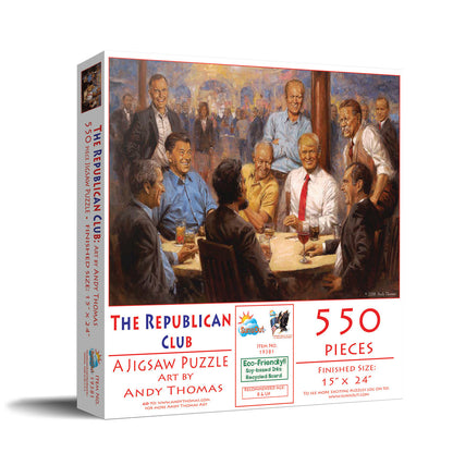 The Republican Club 550 Piece Jigsaw Puzzle