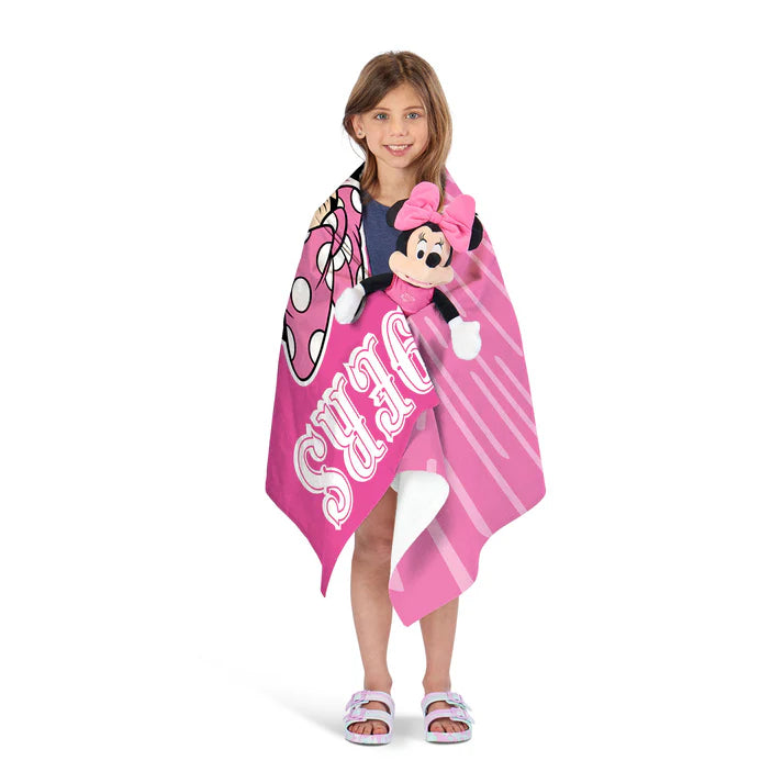 San Francisco 49ers Disney Minni Mouse Spirit Hugger Beach Towel Set by Northwest Group