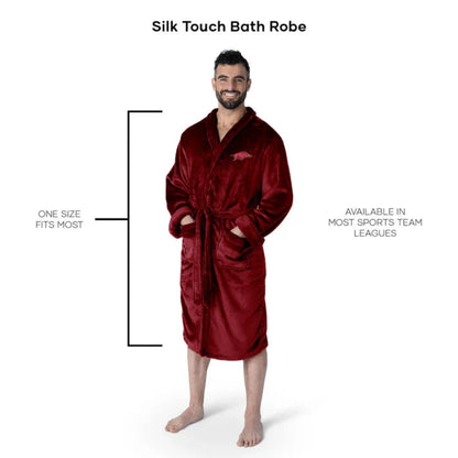 Arkansas Razorbacks Embroidered Mens L/XL Bathrobe