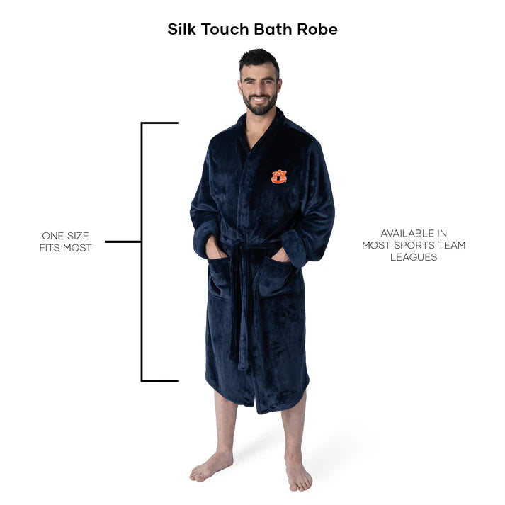 Auburn Tigers Embroidered Mens L/XL Bathrobe