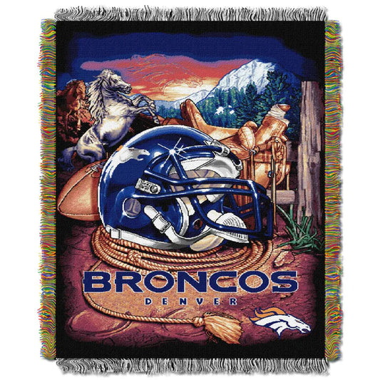 Denver Broncos Home Field Advantage Tapestry by the Northwest