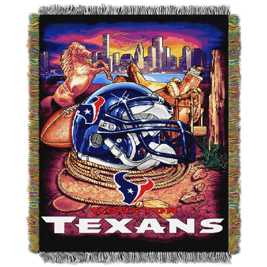 Houston Texans Home Field Advantage Tapestry by The Northwest