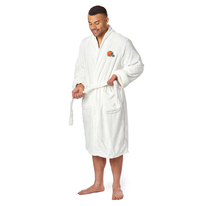 Cleveland Browns Embroidered Mens L/XL Bathrobe