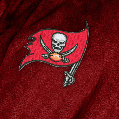 Tampa Bay Buccaneers Embroidered Mens L/XL Bathrobe