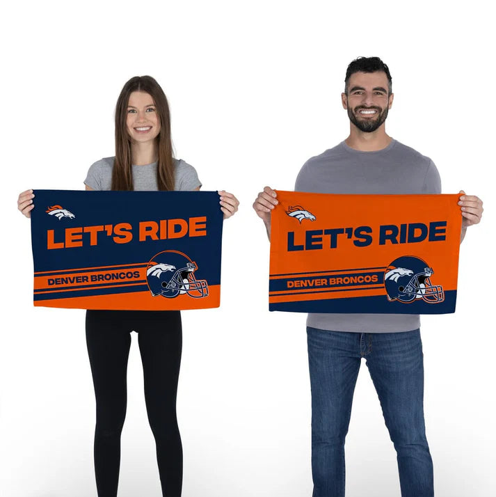 Denver Broncos 16" x 25" Play Action Fan Rally Towel {2 Pack}  by The  Northwest Group