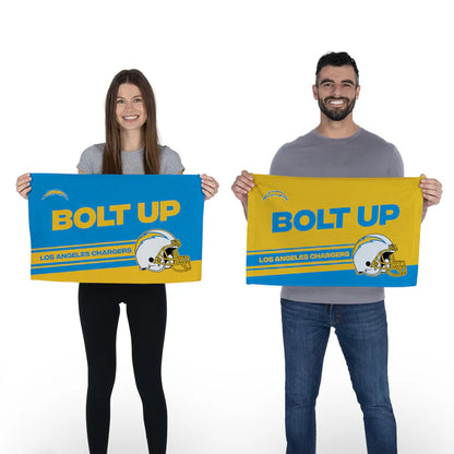 Los Angeles Chargers 16" x 25" Play Action Fan Rally Towel {2 Pack}  by The  Northwest Group