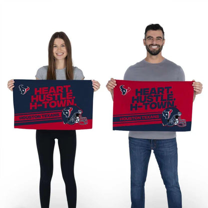 Houston Texans 16" x 25" Play Action Fan Rally Towel {2 Pack} by The Northwest Group