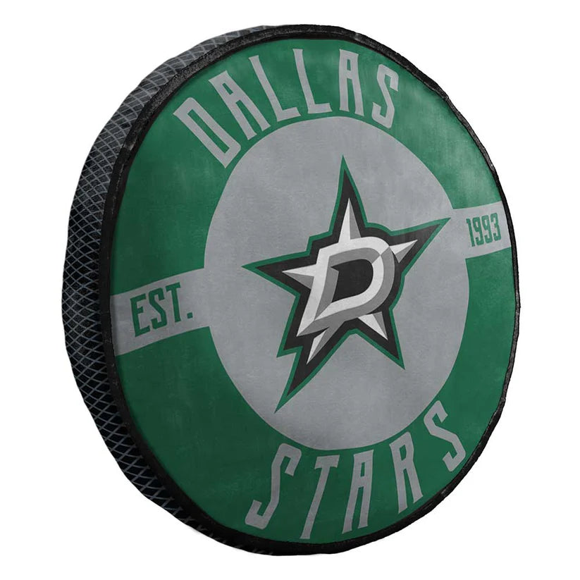 Dallas Stars 15" Cloud Pillow with team colors and graphics by Northwest Group for dedicated fans.