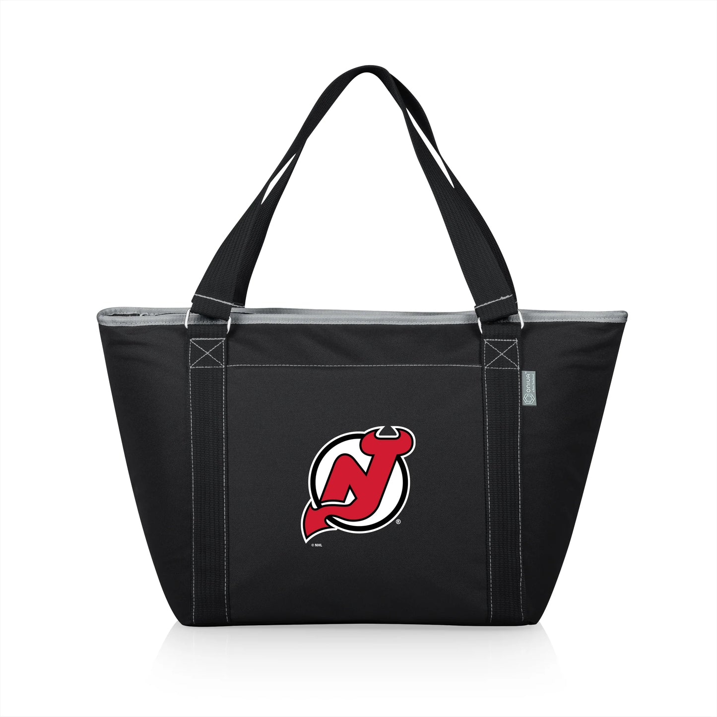 New Jersey Devils NHL Topanga black cooler tote bag