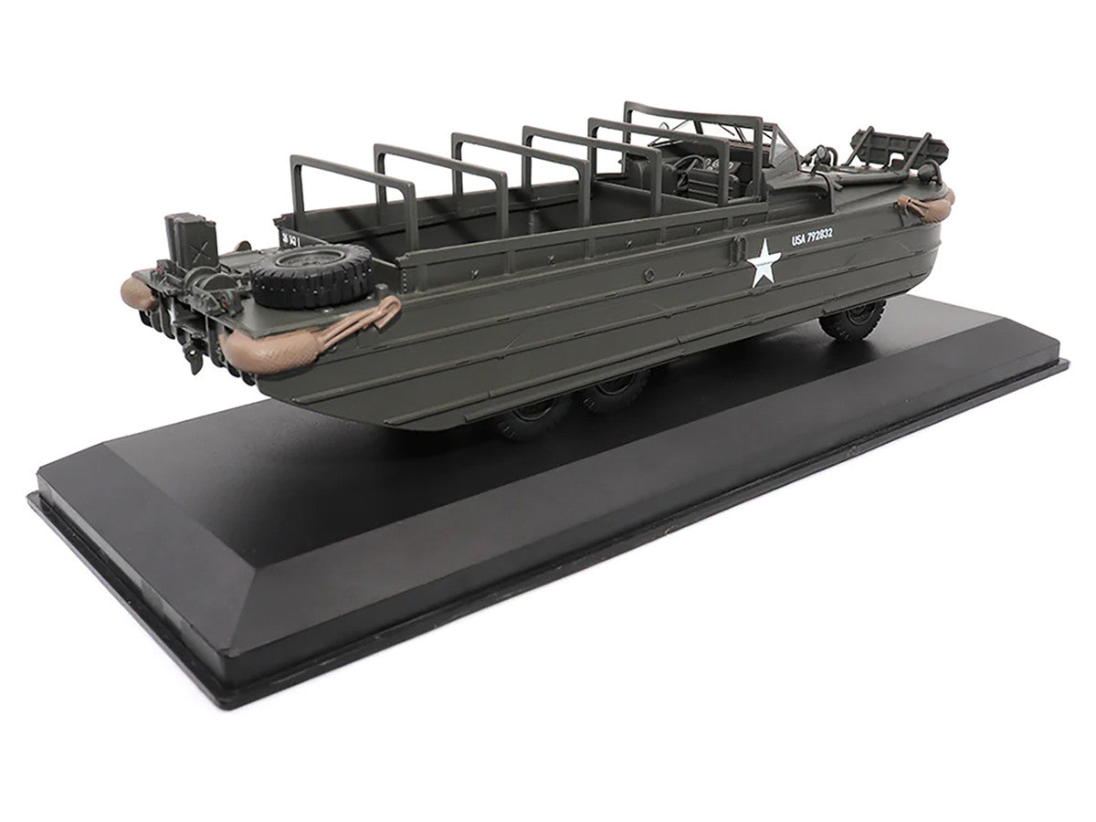 GMC DUKW Amphibious Vehicle Olive Drab "United States Army" 1/43 Diecast Model by Militaria Die Cast