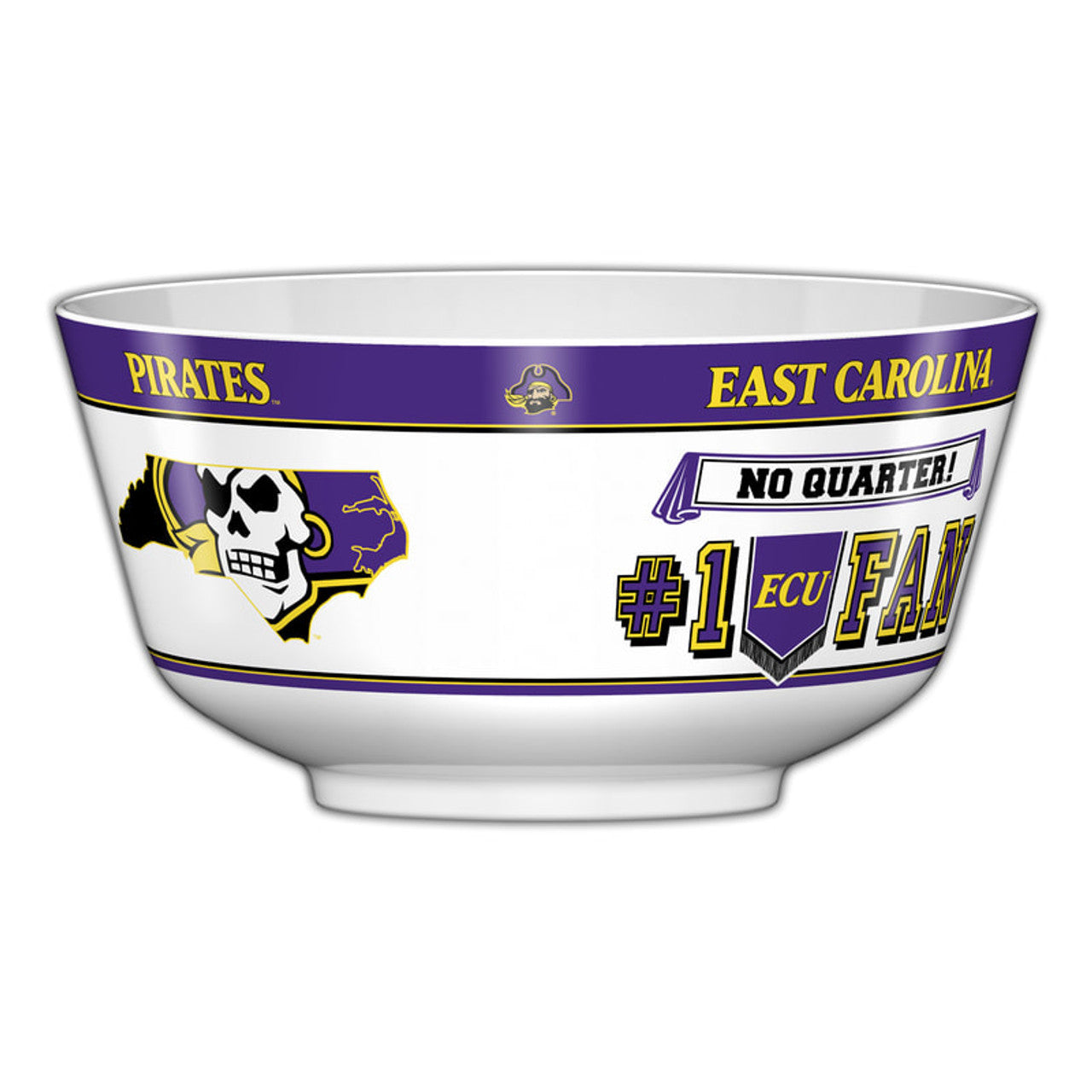 East Carolina Pirates All JV Party Bowl by Fremont Die