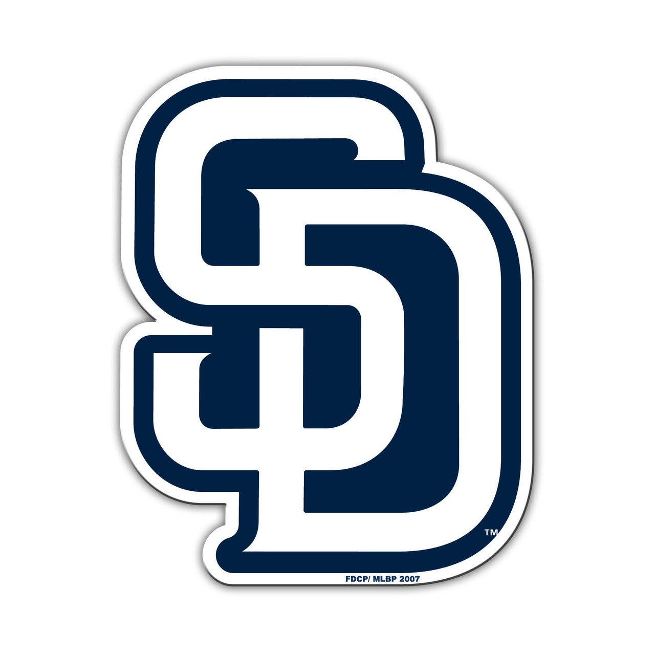 San Diego Padres 12" Car Style Magnet by Fremont Die