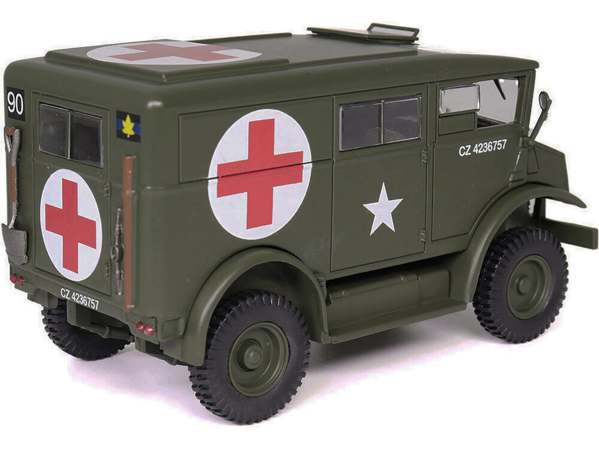 Chevrolet C8A Ambulance Olive Drab "United States Army" 1/43 Diecast Model by Militaria Die Cast