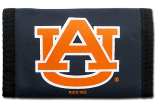 Auburn Tigers Trifold Nylon Wallet by Rico Industries