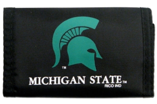 Michigan State Spartans Trifold Nylon Wallet by Rico Industries