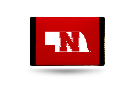 Nebraska Cornhuskers Trifold Nylon Wallet by Rico Industries