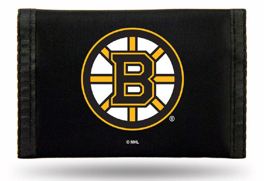 Boston Bruins Trifold Nylon Wallet by Rico Industries