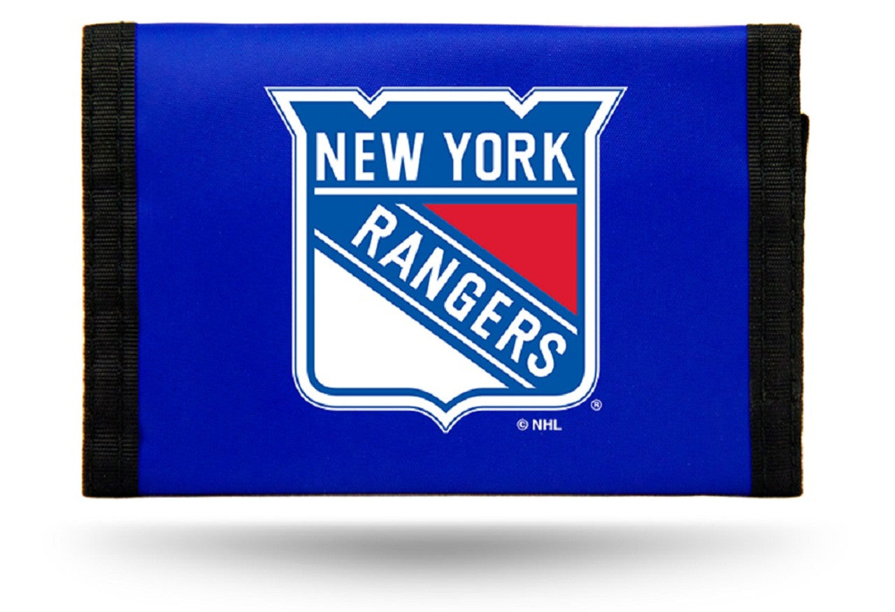 New York Rangers Trifold Nylon Wallet by Rico