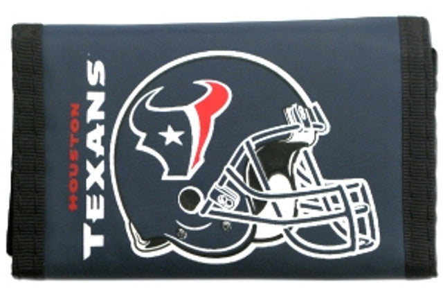 Houston Texans Trifold Nylon Wallet by Rico Industries