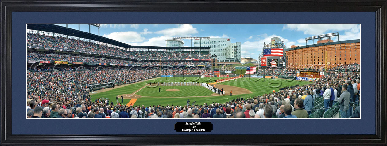 Baltimore Orioles "Opening Day" April 9, 2010 - Camden Yards Panoramic Photo by Everlasting Images