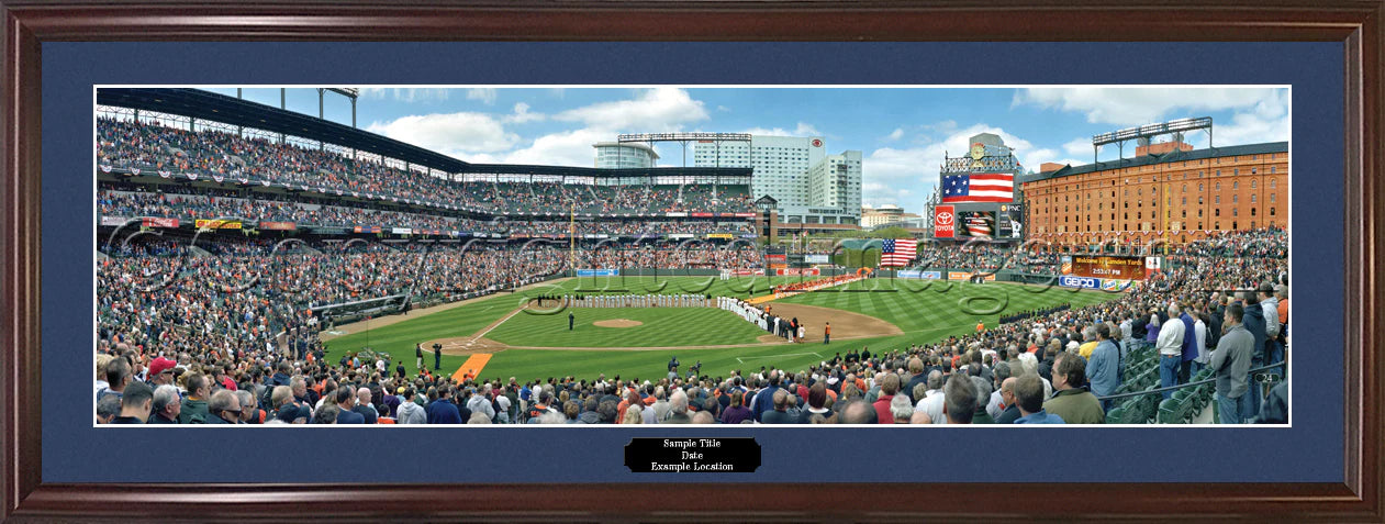 Baltimore Orioles "Opening Day" April 9, 2010 - Camden Yards Panoramic Photo by Everlasting Images